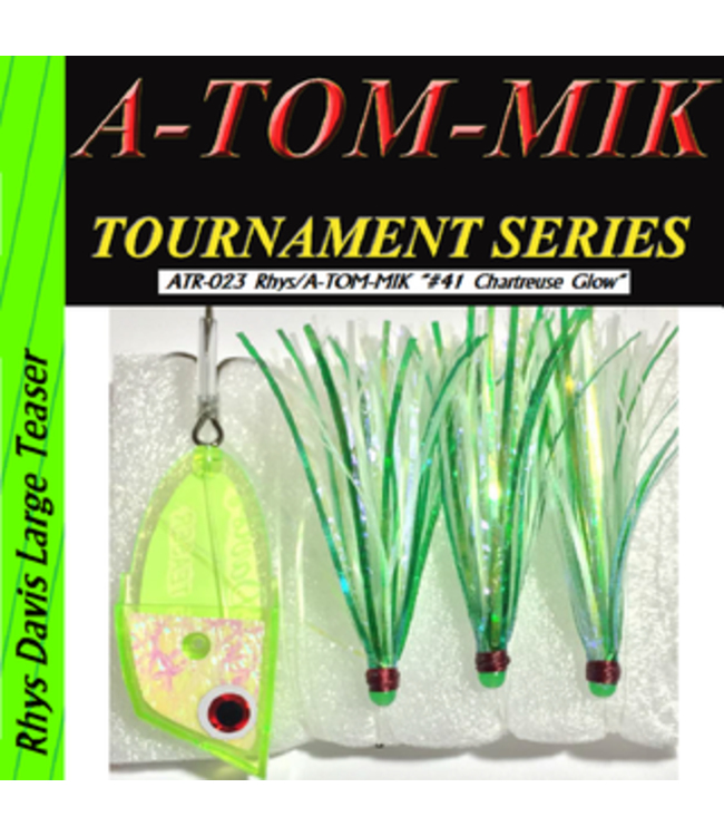 A-TOM-MIK MFG. (KING-029) A-TOM-MIK KING HEAD MEAT RIG CHARTREUSE UV