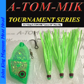 A-TOM-MIK MFG. A-TOM-MIK KING MEAT RIG UV GREEN (KING-017)