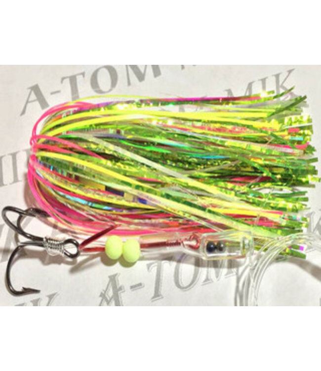 A-TOM-MIK MFG. T-138X A-TOM-MIK TOURNAMENT SERIES TROLLING FLY CRAZY BITCH GLOW