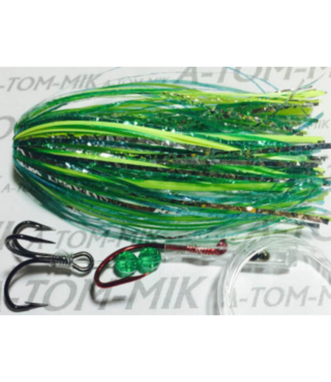 (T-116) A-TOM-MIK TROLLING FLY AQUA HAMMER