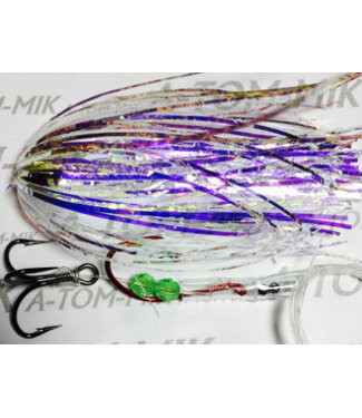 A-TOM-MIK MFG. T-193  A-TOM-MIK TOURNAMENT SERIES TROLLING FLY CRINKLE MIRAGE