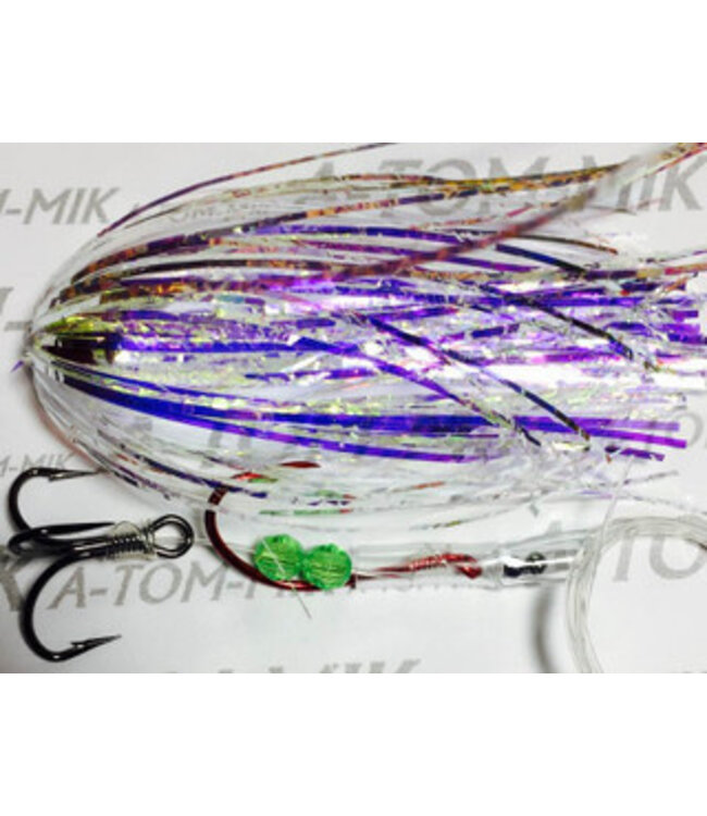 A-TOM-MIK MFG. T-193  A-TOM-MIK TOURNAMENT SERIES TROLLING FLY CRINKLE MIRAGE