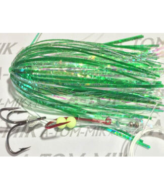 A-TOM-MIK MFG. T-023  A-TOM-MIK TOURNAMENT SERIES TROLLING FLY CRINKLE GREEN
