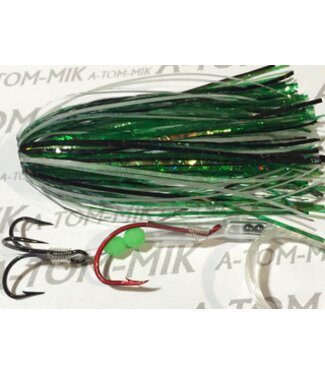 A-TOM-MIK MFG. T-057  A-TOM-MIK TOURNAMENT SERIES TROLLING FLY  GLOW FROG
