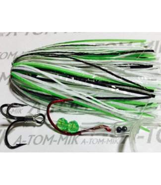 A-TOM-MIK MFG. A-TOM-MIK TOURNAMENT SERIES TROLLING FLY NUCLEAR GREEN GLOW (T-198)