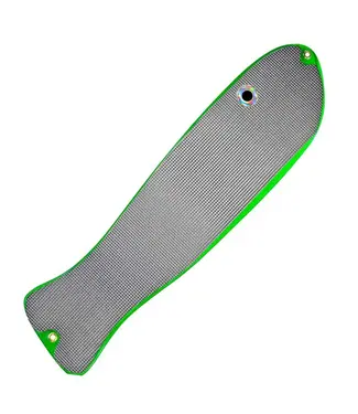 O'KI TACKLE O'KI KINGFISHER II  JELLYFISH GREEN SILVER EMBOSSED (OKF-20EMB)