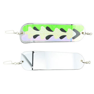 Gibbs-Delta Tackle PC8234UV MICHIGAN STINGER FLASHER 8" CHROME DRAGON LADY UV