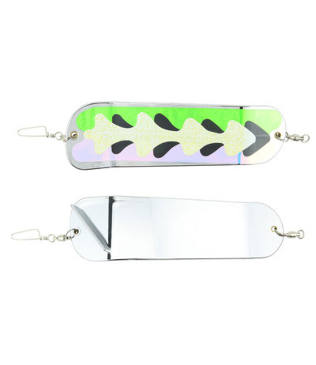 Gibbs-Delta Tackle PC8234UV MICHIGAN STINGER FLASHER 8" CHROME DRAGON LADY UV