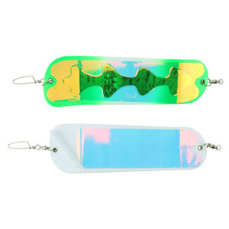 Gibbs-Delta Tackle PC8187 MICHIGAN STINGER FLASHER 8" GREEN JEANS UV