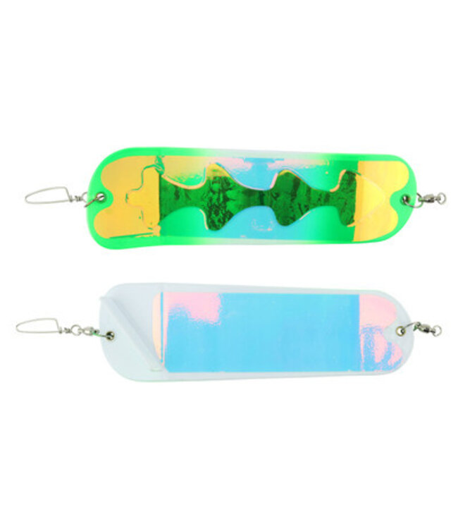 Gibbs-Delta Tackle PC8187 MICHIGAN STINGER FLASHER 8" GREEN JEANS UV