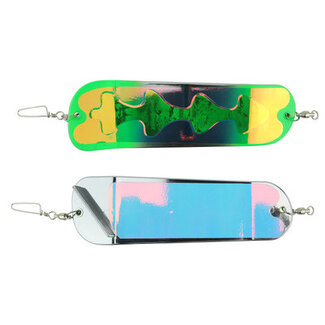 Gibbs-Delta Tackle PC8252 MICHIGAN STINGER FLASHER 8" CHROME GREEN JEANS