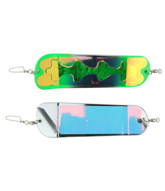 Gibbs-Delta Tackle PC8252 MICHIGAN STINGER FLASHER 8" CHROME GREEN JEANS