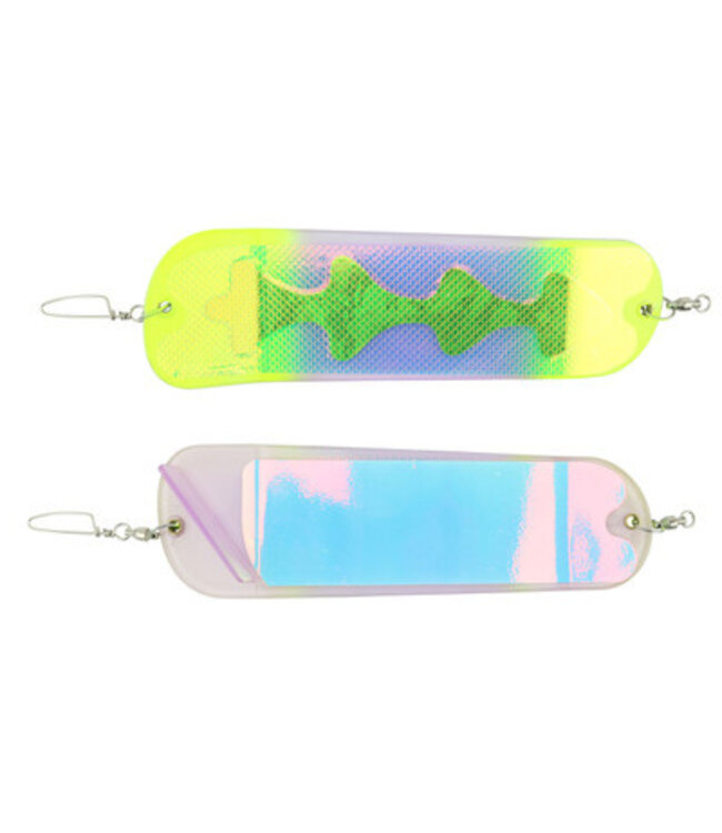 Gibbs-Delta Tackle PC8270 MICHIGAN STINGER FLASHER 8" YELLOW JEANS UV SCALE