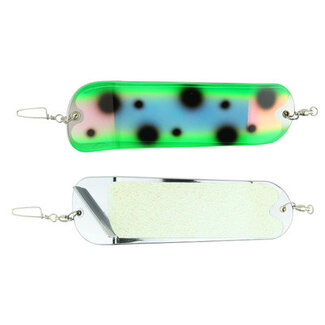 Gibbs-Delta Tackle PC8274 MICHIGAN STINGER  FLASHER 8" UV SUPER FROG CHROME