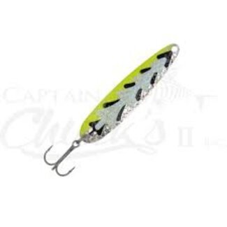Gibbs-Delta Tackle MICHIGAN STINGER - STINGRAY - SILVER HAMMERED YELLOW KILLER UV (NSH208UV)