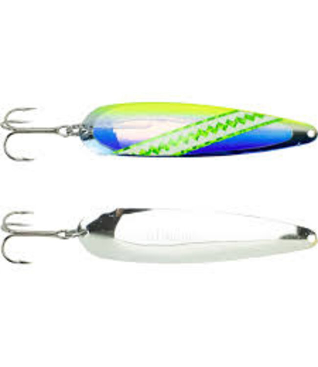 Gibbs-Delta Tackle (NS397)  MICHIGAN STINGER - STINGRAY - SILVER SMOOTH - UV BLUE DOLPHIN