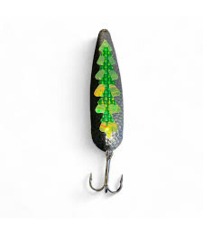 (NSH221)  MICHIGAN STINGER - STINGRAY - SILVER HAMMERED - FAT NANCY