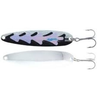Gibbs-Delta Tackle MICHIGAN STINGER - STINGRAY - SILVER HAMMERED UV BLACK WIDOW (NSH209UV)