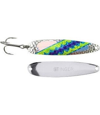 Gibbs-Delta Tackle MICHIGAN STINGER - STINGER - SILVER HAMMERED - CADDY SHACK UV (SH438UV)
