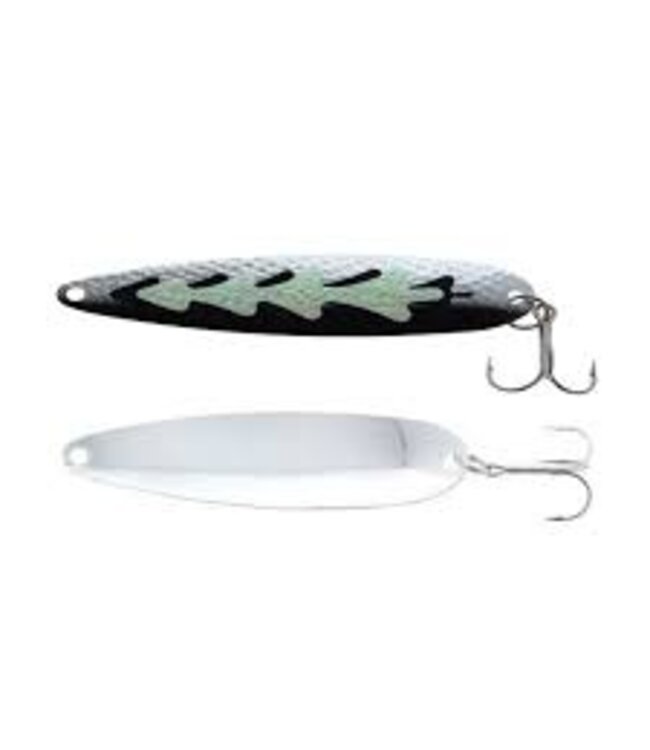 Gibbs-Delta Tackle (SH209) MICHIGAN STINGER - STINGER - SILVER HAMMERED - BLACK WIDOW