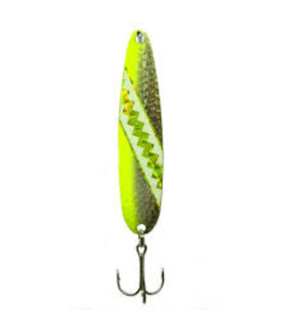 Gibbs-Delta Tackle MICHIGAN STINGER - STINGER - SILVER SMOOTH - LEMON ICE YELLOW UV (S8118YUV)