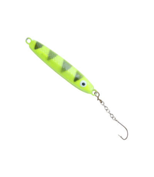 NILS MASTER USA, INC. NILS HALI SUKKULA JIG YELLOW/GLOW PERCH