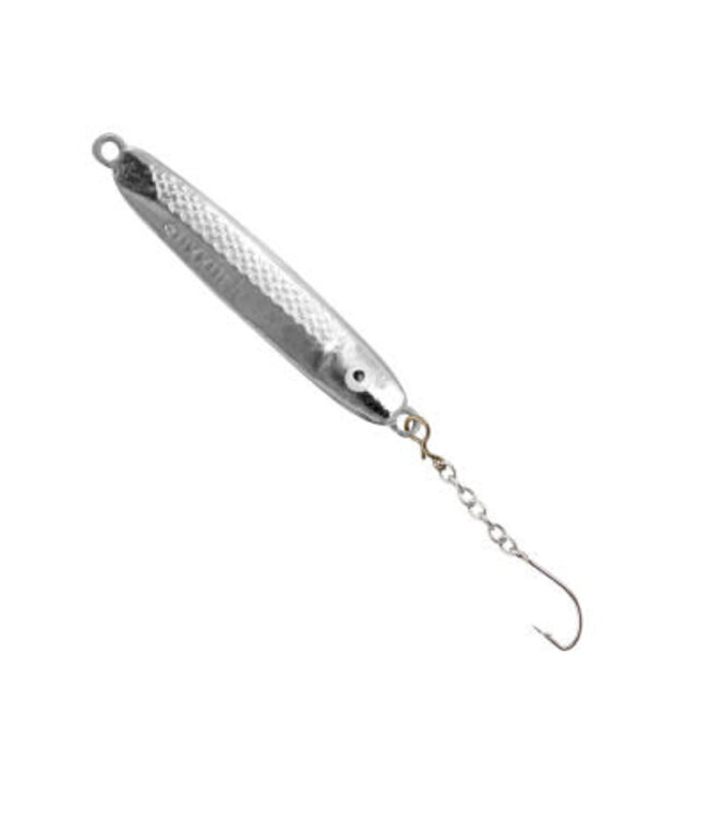 NILS MASTER USA, INC. NILS HALI25 SUKKULA JIG SILVER, 1 1/8