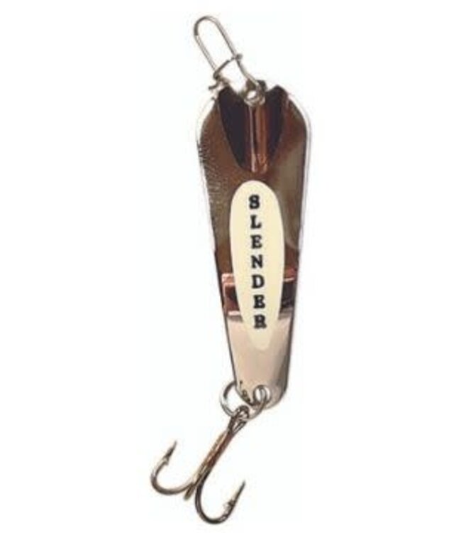 CUSTOM JIGS & SPINS INC. CUSTOM JIGS SLENDER SPOON 5/16OZ GOLD/GLOW