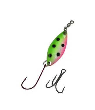 Gibbs-Delta Tackle Koho Casting Spoon Glow Watermelon #45-1/2