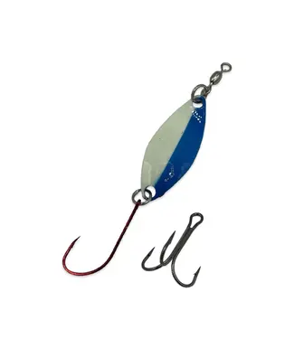 Gibbs-Delta Tackle Koho Casting Spoon Blue Glow #45-1/2oz