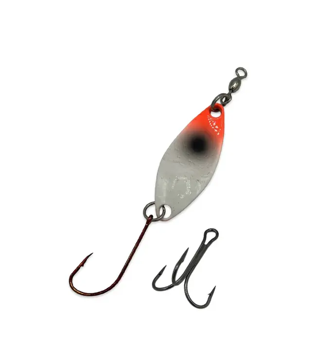 Gibbs-Delta Tackle Koho Casting Spoon Glow Bloody Nose #45-1/2oz