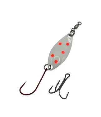 Gibbs-Delta Tackle Koho Casting Spoon Glow Fire Dot #45-1/2oz