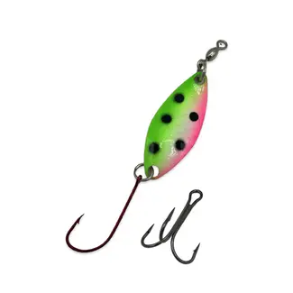Gibbs-Delta Tackle Koho Casting Spoon Glow Watermelon #55-3/4oz