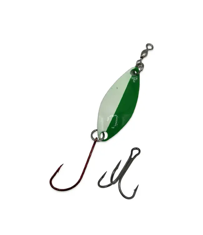 Gibbs-Delta Tackle Koho Casting Spoon Green Glow #55-3/4oz