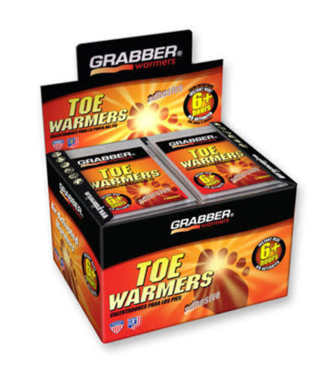 GRABBER WARMERS GRABBER TOE WARMER UP TO 8 HOURS