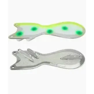 DREAMWEAVER LURE COMPANY DREAMWEAVER SPIN DOCTOR FLASHER 10" YELLOW BIKINI BOTTOM (SD70212L-10)