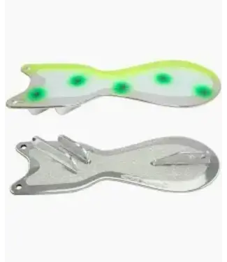DREAMWEAVER LURE COMPANY DREAMWEAVER SPIN DOCTOR FLASHER 10" YELLOW BIKINI BOTTOM (SD70212L-10)