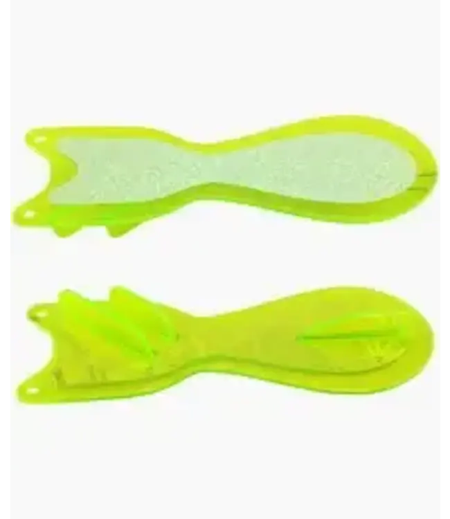 DREAMWEAVER LURE COMPANY DREAMWEAVER SPIN DOCTOR 10" YELLOW MOUNTAIN DEW/CRUSH GLOW