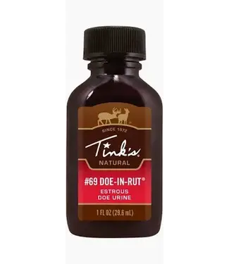 Tinks Tink's #69 Doe-In-Rut 2 fl oz Glass Bottle