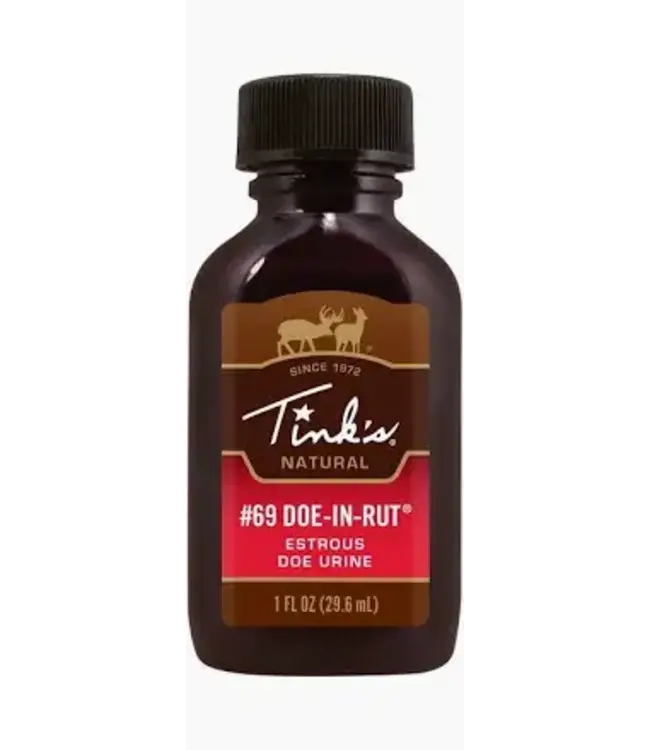 Tinks Tink's #69 Doe-In-Rut 2 fl oz Glass Bottle