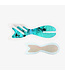 DREAMWEAVER LURE COMPANY DREAMWEAVER SPIN DOCTOR FLASHER 8" WHITE BLUE CRUSH GLOW (SD70007-8)