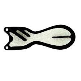 DREAMWEAVER LURE COMPANY DREAMWEAVER SPIN DOCTOR FLASHER 8" BLACK DOUBLE CRUSH (SD70014-8)