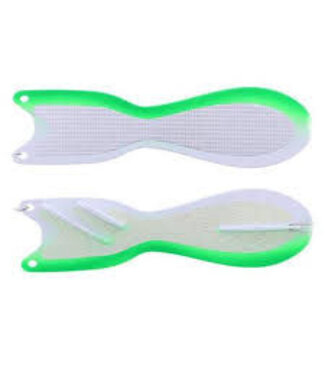 DREAMWEAVER LURE COMPANY DREAMWEAVER SPIN DOCTOR FLASHER 8" WHITE HAMMER TIME (SD70050-8)