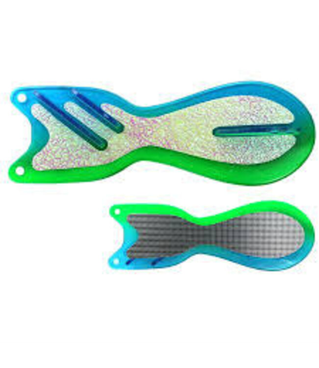 (SD70054-8) DREAMWEAVER SPIN DOCTOR FLASHER 8" BLUE SHOWTIME