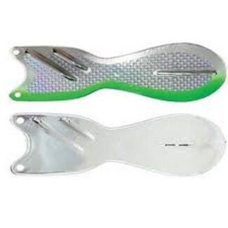 DREAMWEAVER LURE COMPANY DREAMWEAVER SPIN DOCTOR FLASHER 8" CHROME LIVE WIRE (SD70055-8)