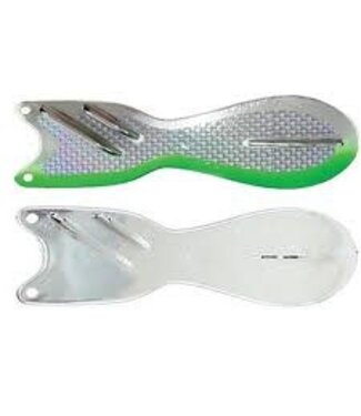 DREAMWEAVER LURE COMPANY DREAMWEAVER SPIN DOCTOR FLASHER 8" CHROME LIVE WIRE (SD70055-8)