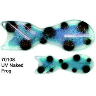 DREAMWEAVER LURE COMPANY DREAMWEAVER SPIN DOCTOR FLASHER 8" NAKED FROG (SD70108-8)