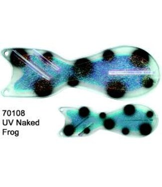 DREAMWEAVER LURE COMPANY DREAMWEAVER SPIN DOCTOR FLASHER 8" NAKED FROG (SD70108-8)