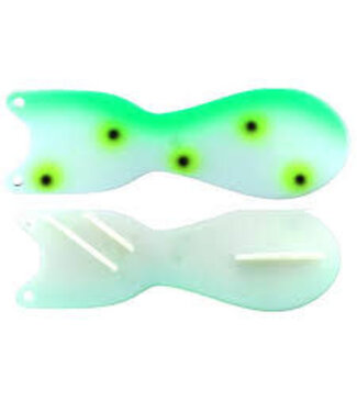 DREAMWEAVER LURE COMPANY DREAMWEAVER SPIN DOCTOR FLASHER 8" SG GREEN JEANS (SD70528-8)
