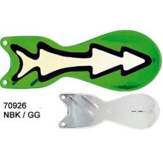 DREAMWEAVER LURE COMPANY DREAMWEAVER SPIN DOCTOR FLASHER 10" NBK/GG (SD70926L-10)